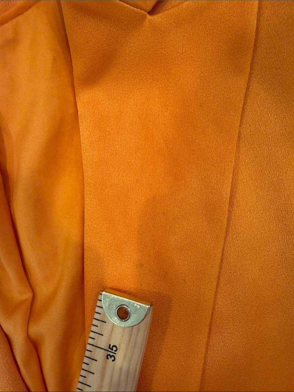 Alice + Olivia Orange Single-Button Blazer | Size 2 - Picture 10 of 14